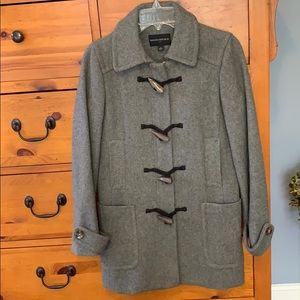 Grey tweed coat